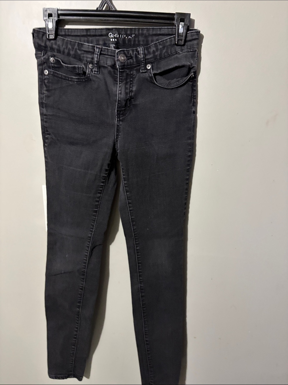GAP Black Women's Skinny Jeans-Vintage